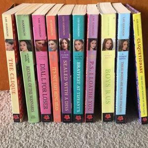 The Clique Series books